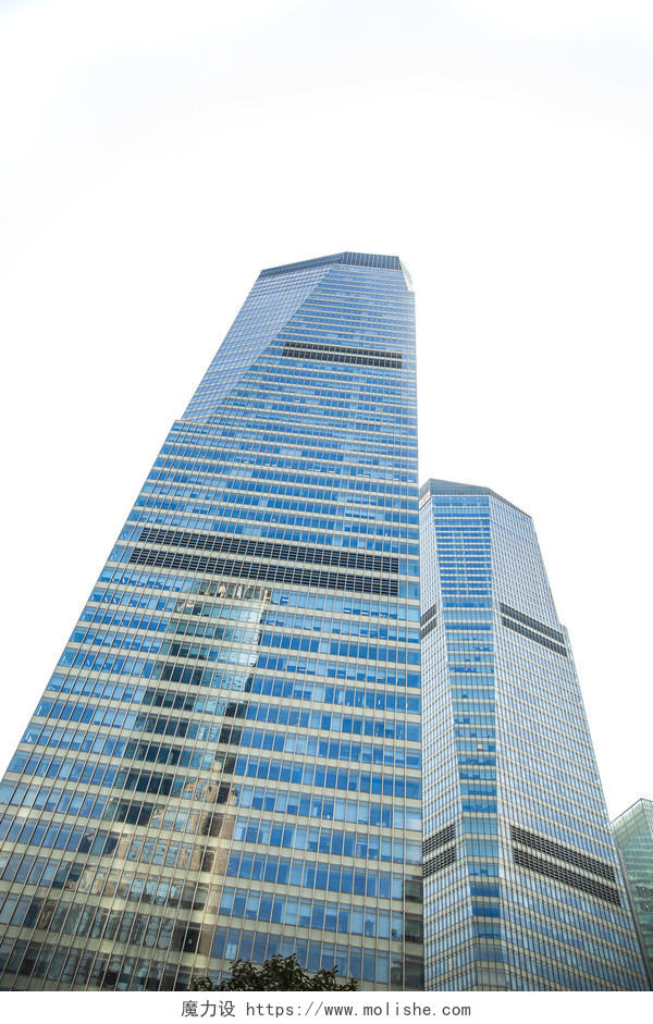 商务城市建筑群楼背景图片
